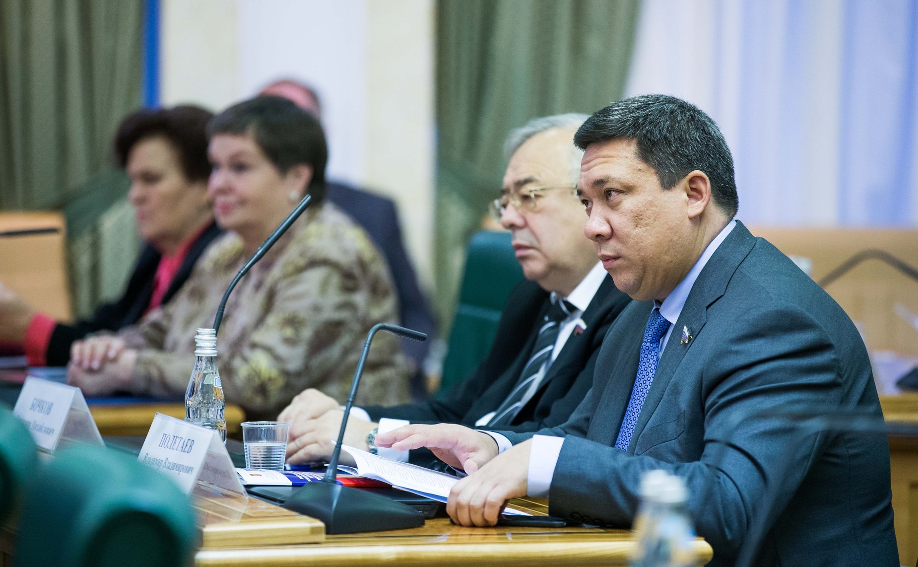 Полетаев Заседание Межрегионального банковского совета при Совете Федерации