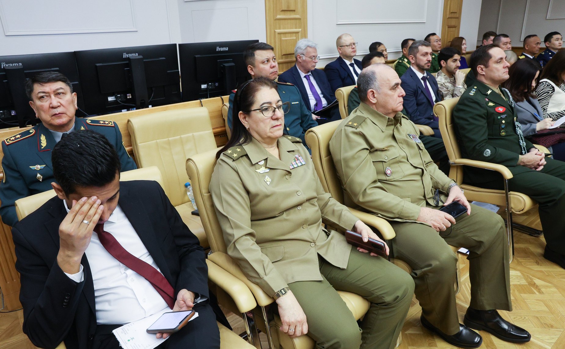 Брифинг для военных атташе иностранных государств, аккредитованных в Российской Федерации