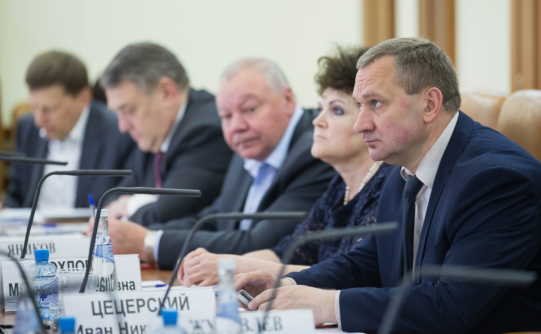 Заседание Комитета СФ по федеративному устройству, региональной политике, местному самоуправлению и делам Севера с участием представителей власти Псковской области