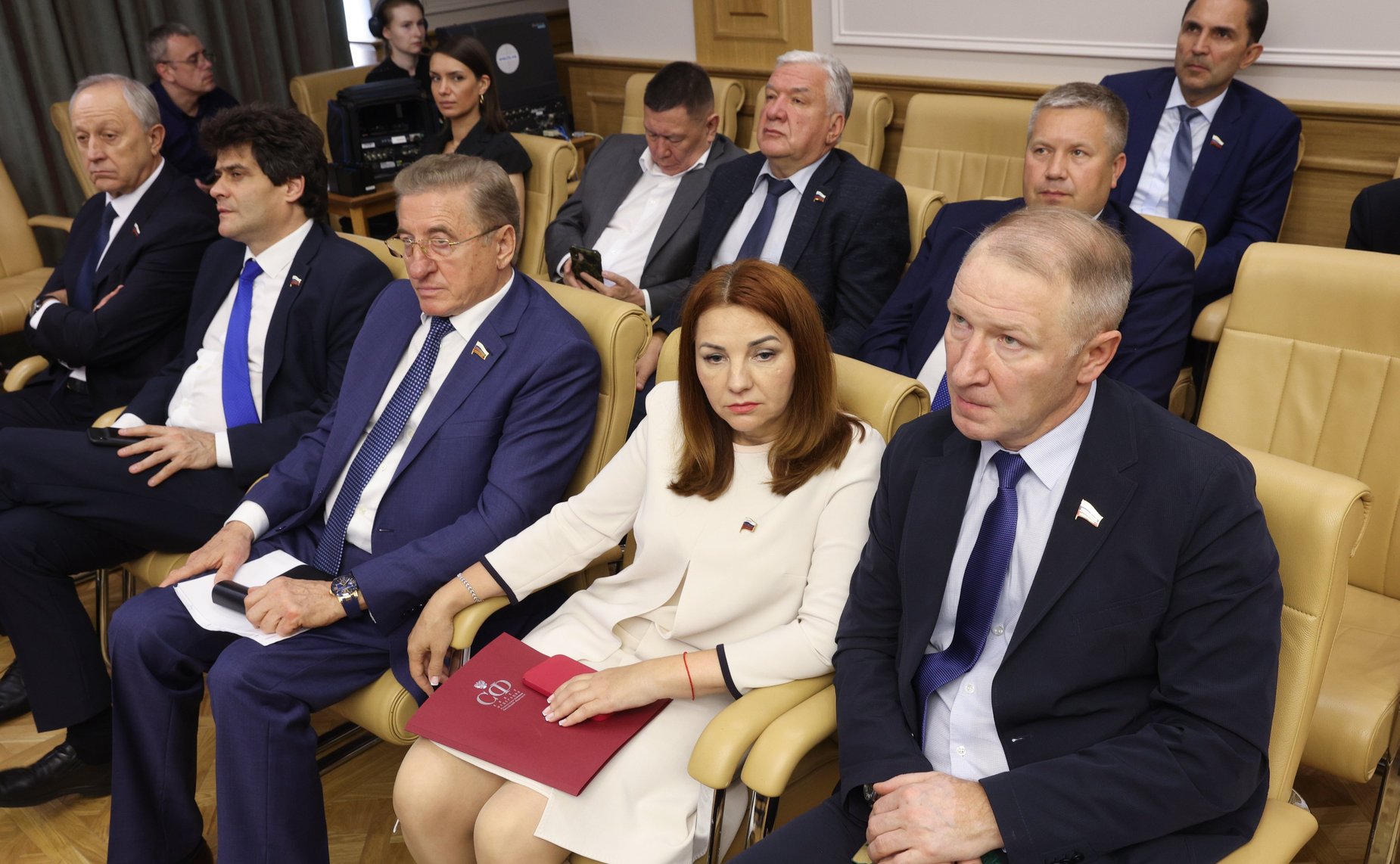 Встреча сенаторов Российской Федерации с заместителем Председателя Правительства РФ Маратом Хуснуллиным в формате «открытого диалога»