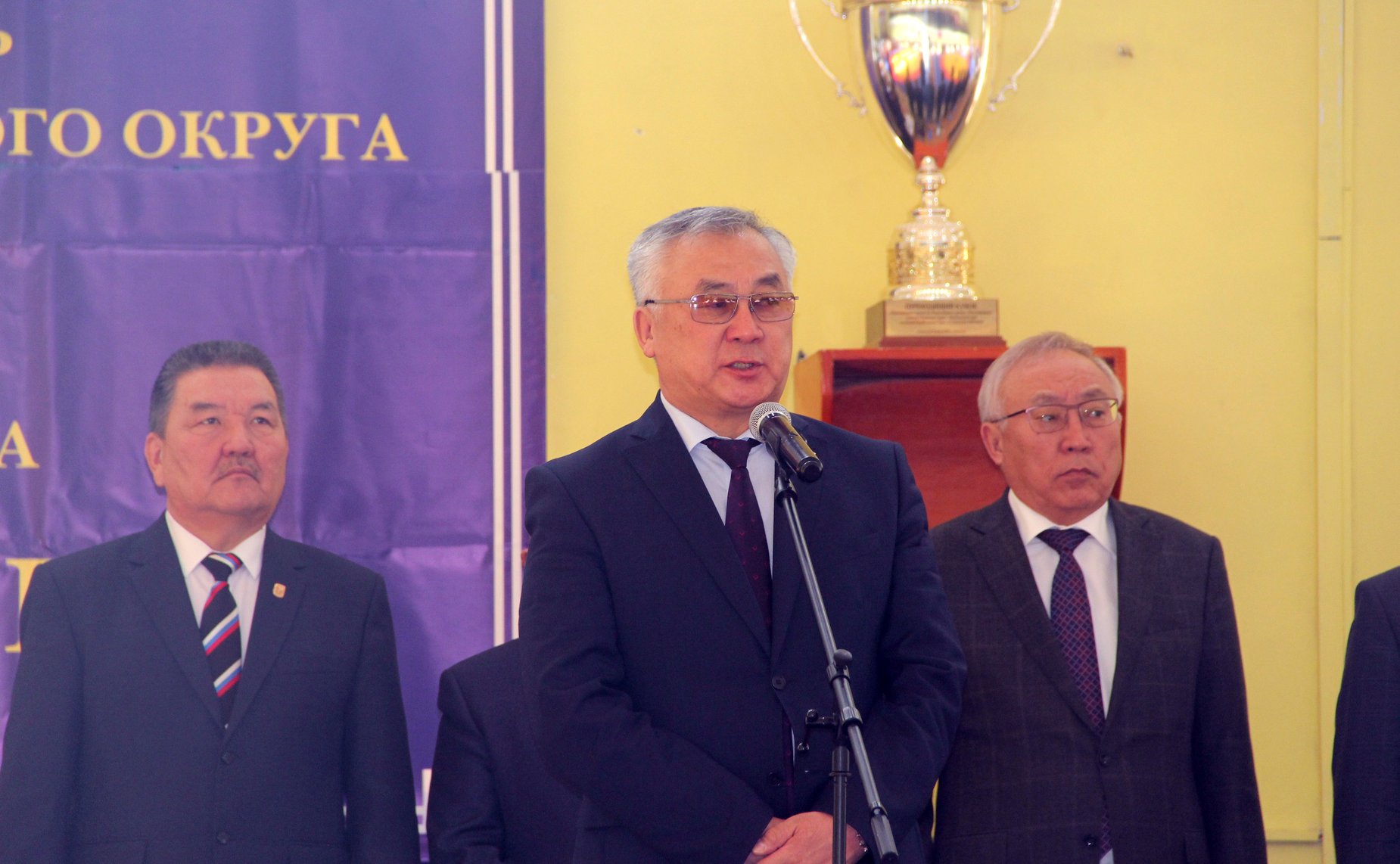 Баир Жамсуев принял участие в открытии соревнований, приуроченных ко Дню защитника Отечества