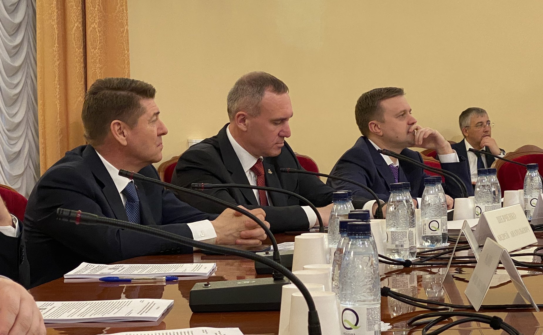 Андрей Шевченко выступил с докладом на Всероссийском совещании, посвященном Дню местного самоуправления, которое прошло в Круглом зале Дома союзов