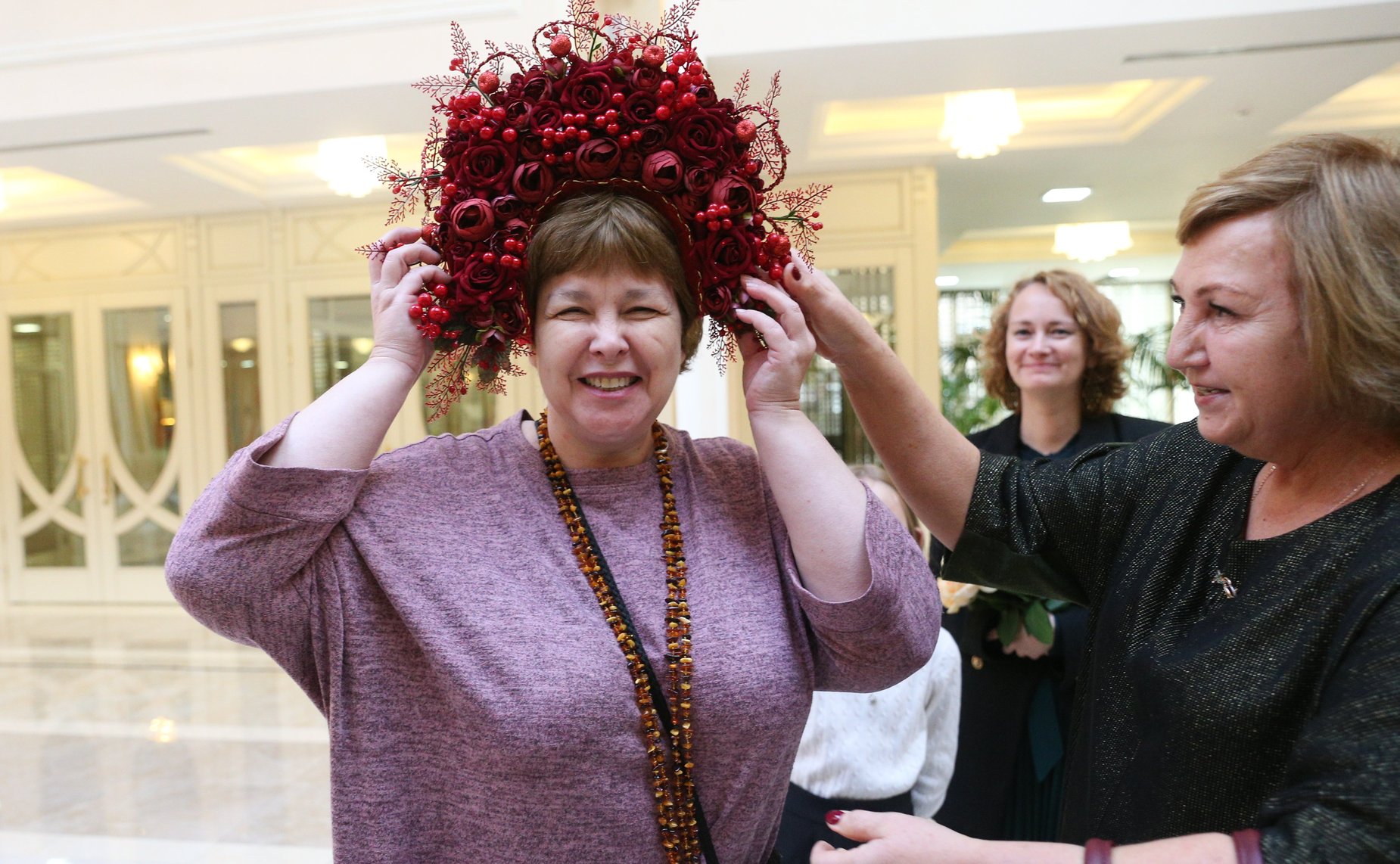 Экскурсия по зданию СФ для Ленинградского областного отделения Российского детского фонда