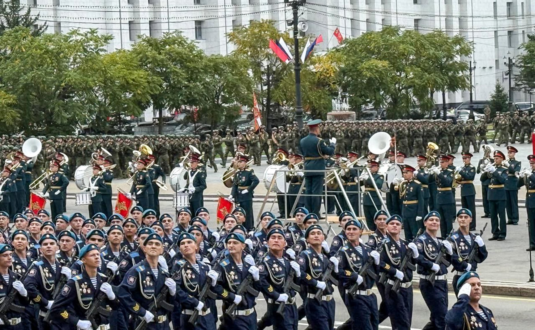 Виктор Бондарев принял участие в торжественных мероприятиях, посвящённых 80-летию Победы над милитаристской Японией и окончания Второй мировой войны