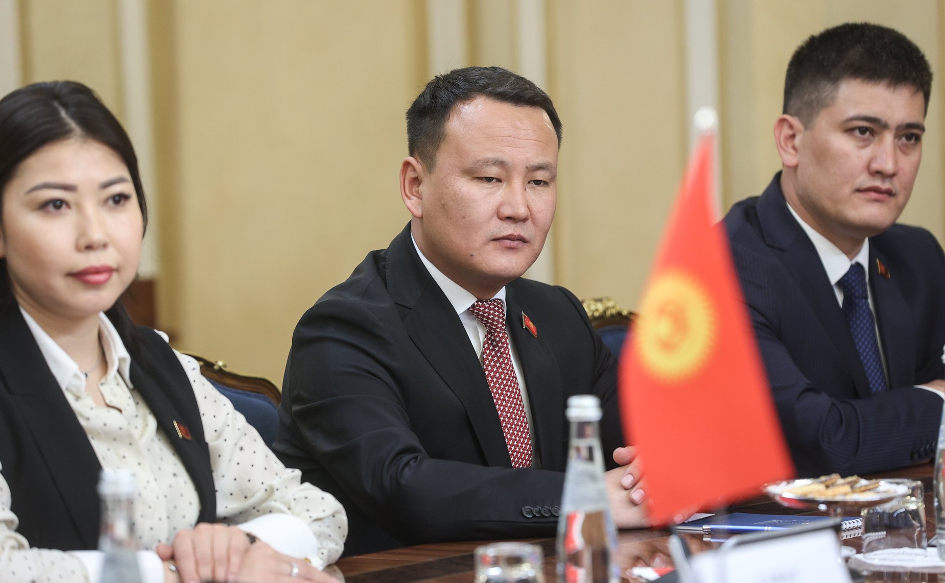 Валентина Матвиенко встретилась с Председателем Жогорку Кенеша Киргизской Республики Нурланбеком Шакиевым