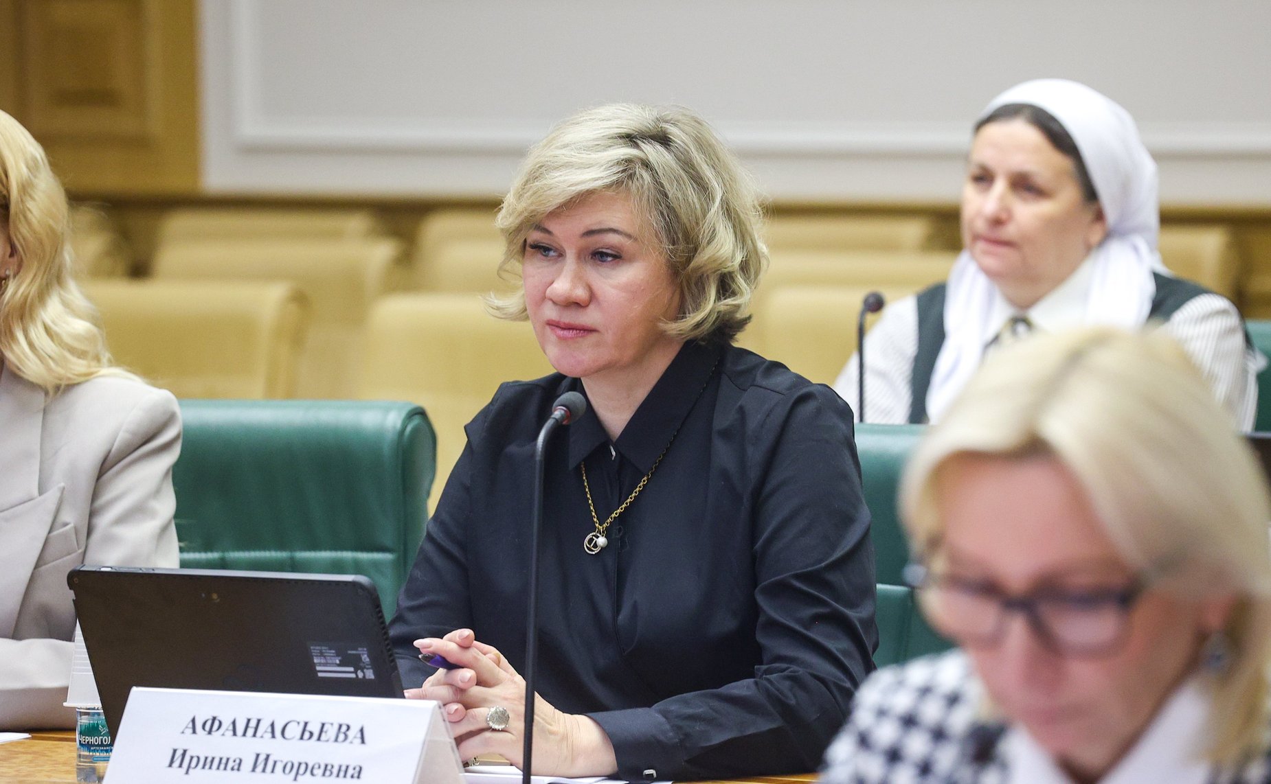 Встреча председателя Комитета СФ по науке, образованию и культуре Лилии Гумеровой с участниками окружных семейно-демографических конференций