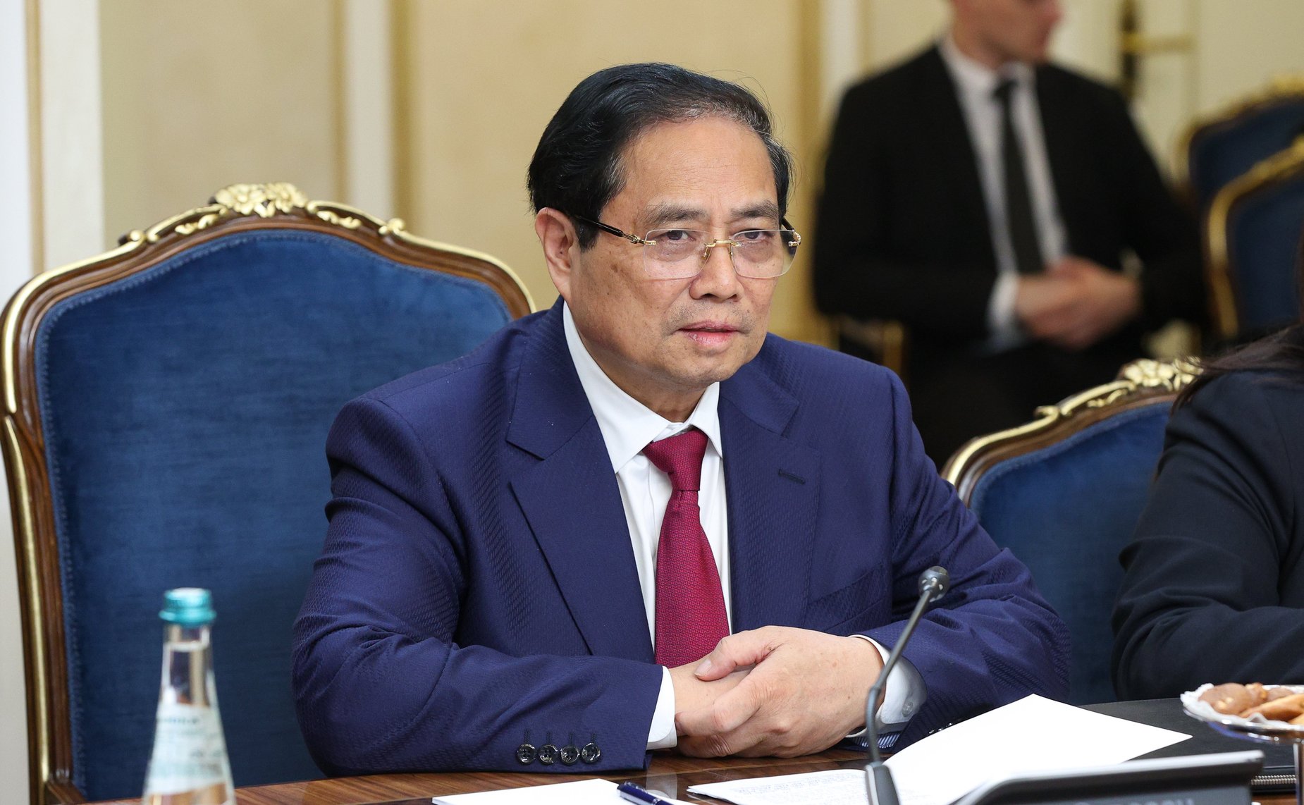 Валентина Матвиенко провела встречу с Премьер-министром Социалистической Республики Вьетнам Фам Минь Тинем