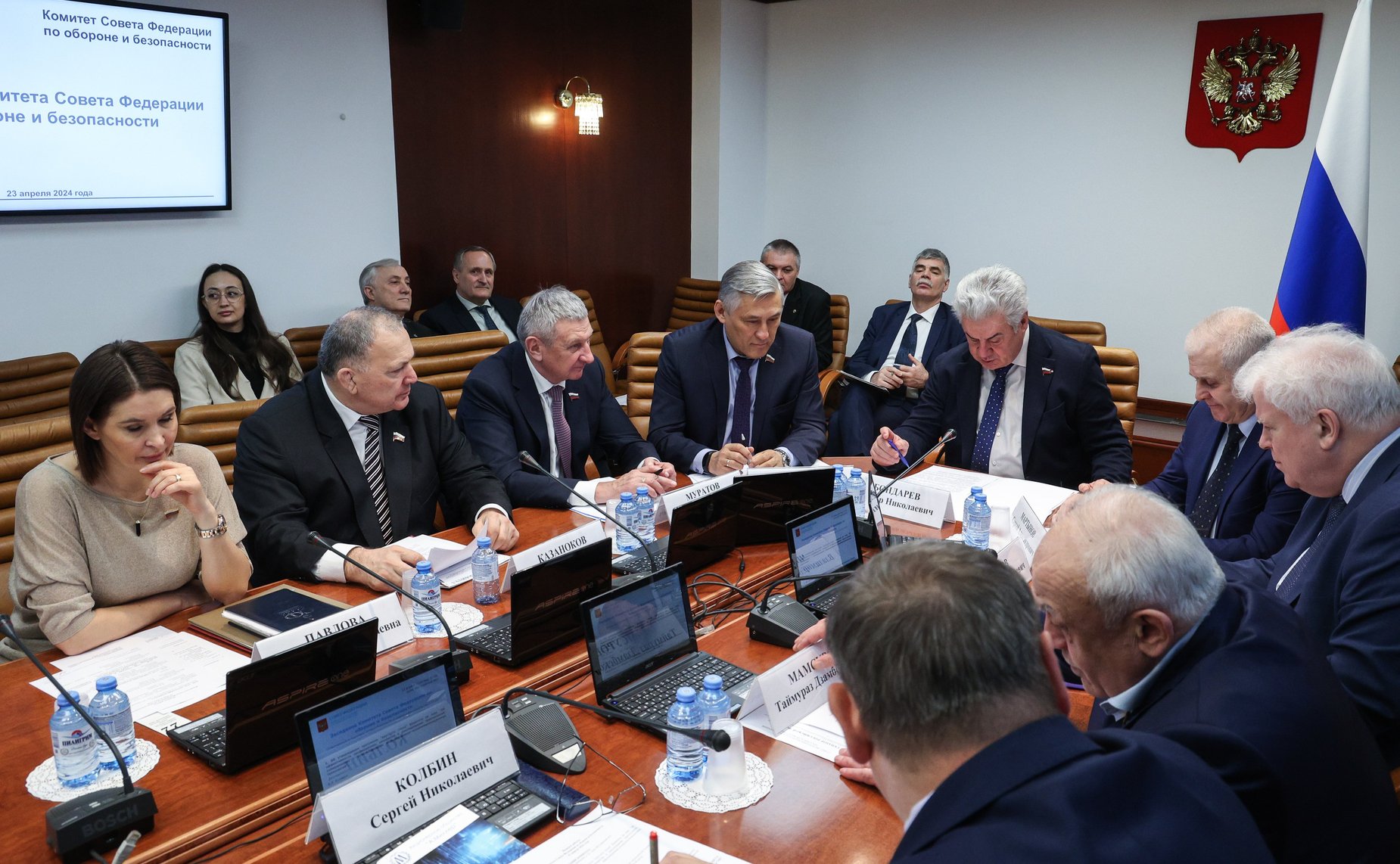 Заседание Комитета Совета Федерации по обороне и безопасности
