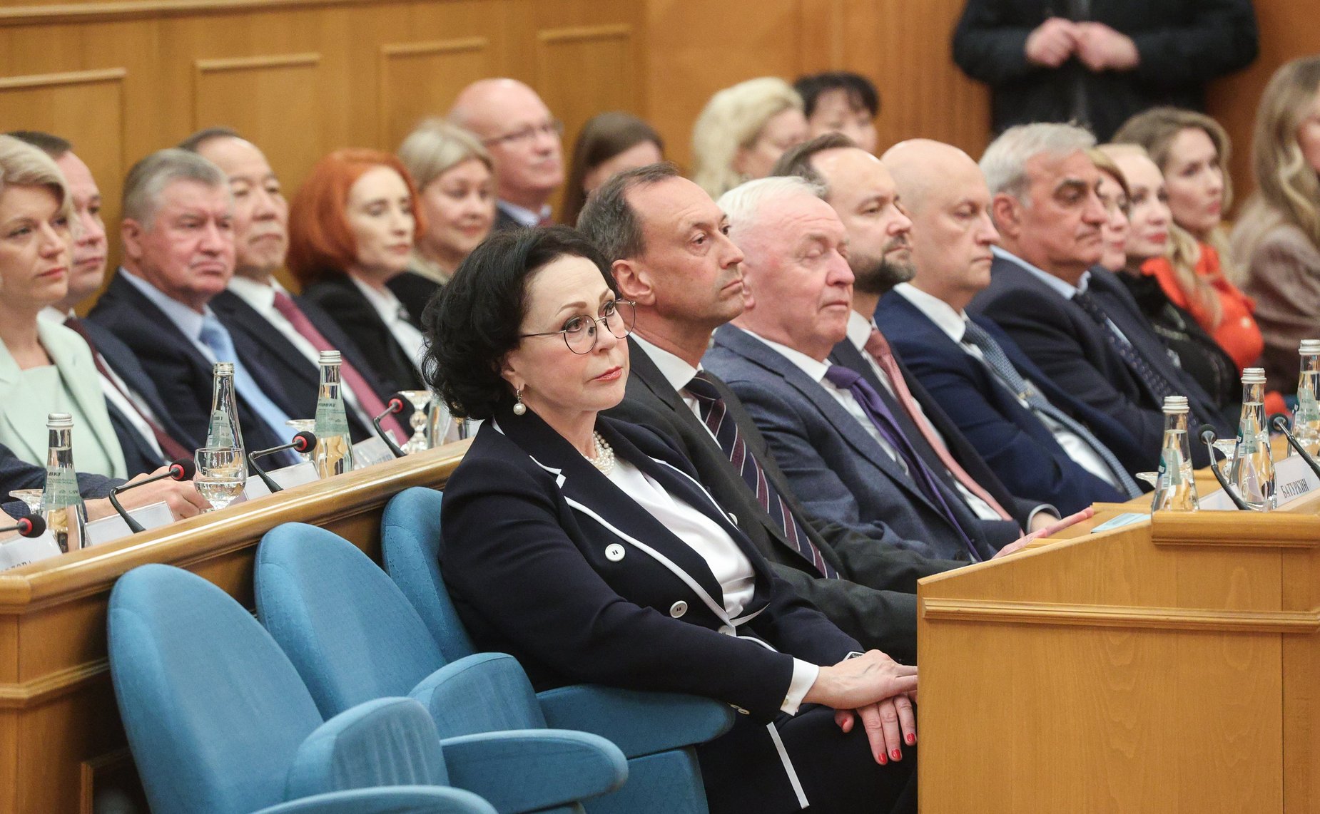 Председатель Совета Федерации Валентина Матвиенко выступила в Счетной палате (СП) РФ