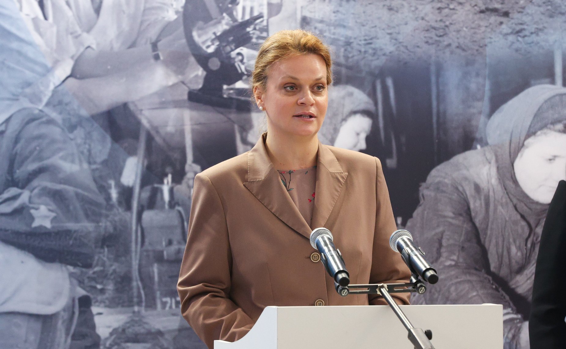 Торжественная церемония открытия выставки «Территория памяти и славы женского Подвига»