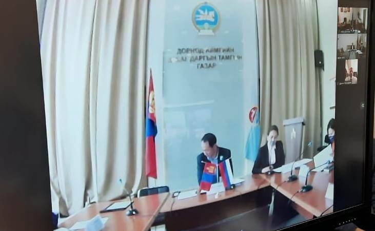 Баир Жамсуев принял участие во встрече по вопросам двухстороннего сотрудничества Забайкальского края и Восточного аймака Монголии