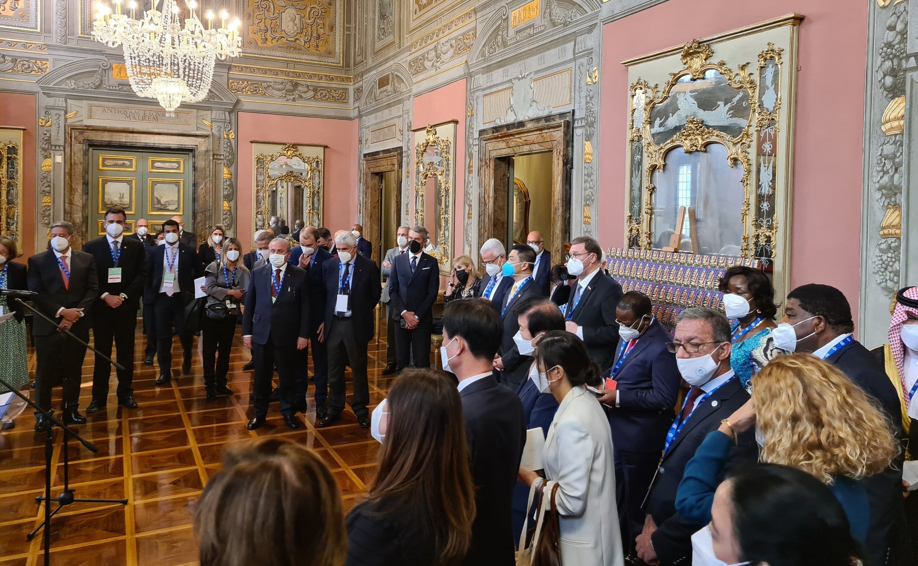 Встреча заместителя Председателя СФ Константина Косачева и спикера Сената Италии М.А. Казеллати