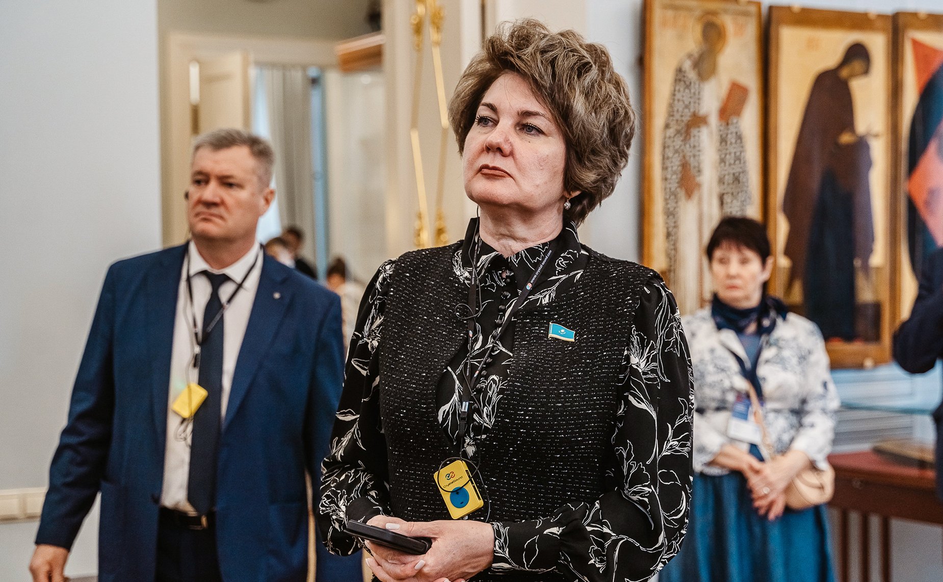 Участники 23-го заседания Комиссии по сотрудничеству между Советом Федерации и Сенатом Парламента Республики Казахстан посетили Тверской императорский путевой дворец