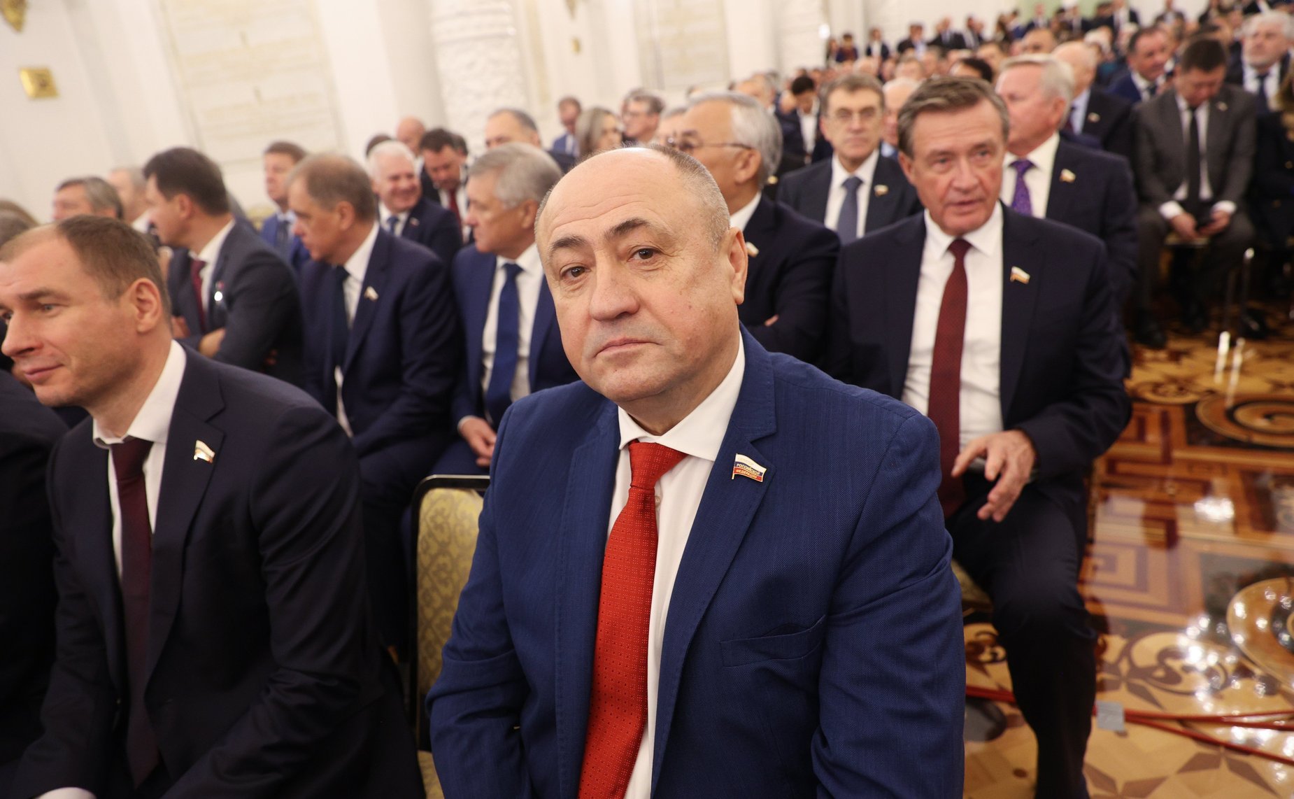 Выступление Президента России Владимира Путина на церемонии подписания договоров о принятии ДНР, ЛНР, Запорожской и Херсонской областей в состав России