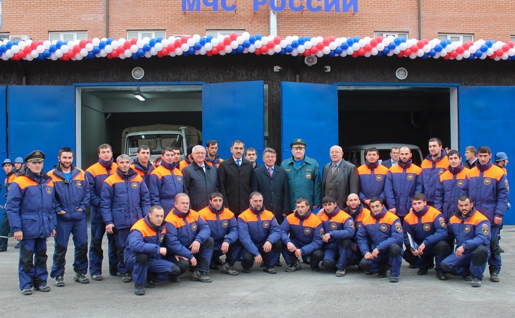 В с.п. Галашки открыли здание поисково-спасательного отряда