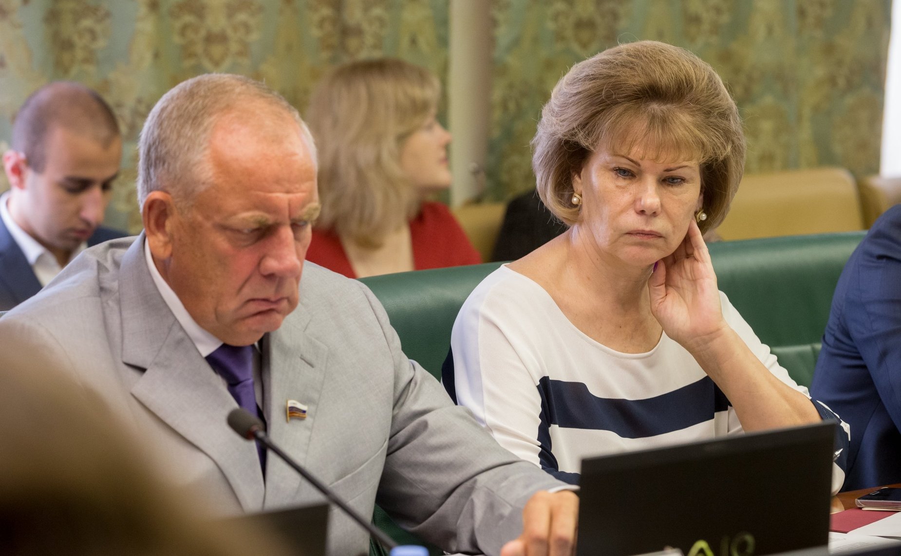 С. Митин и Т. Гигель