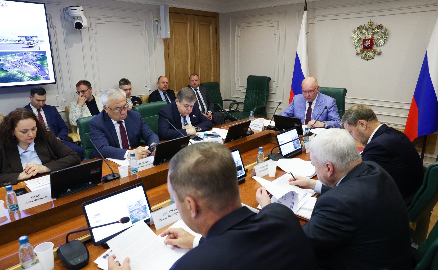 Расширенное заседание Комитета СФ по международным делам «О международных и внешнеэкономических связях Саратовской области» (в рамках Дней Саратовской области в Совете Федерации)