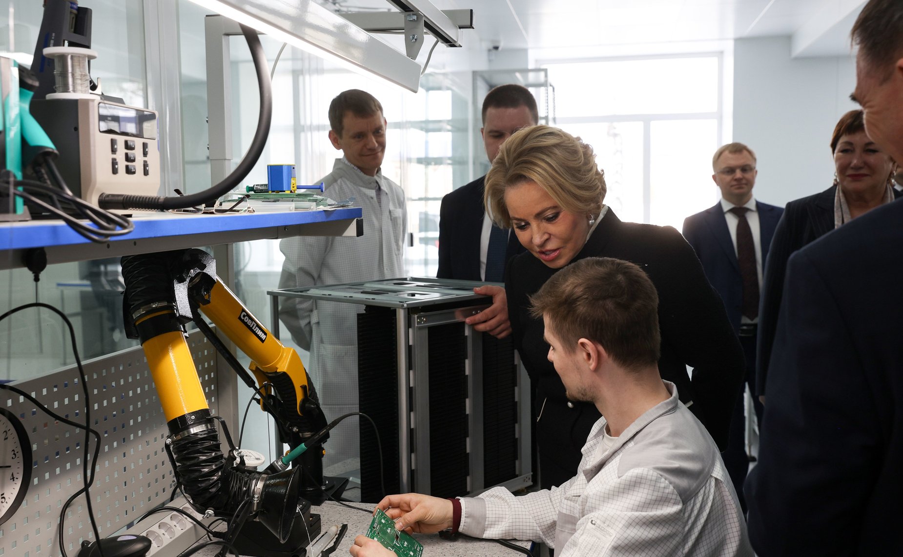 В ходе рабочей поездки Валентина Матвиенко осмотрела Курганский индустриальный парк