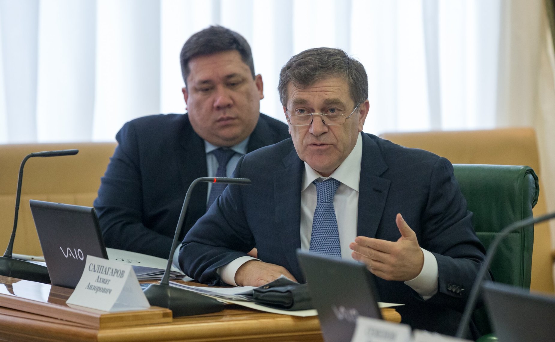 Владимир Полетаев и Ахмат Салпагаров