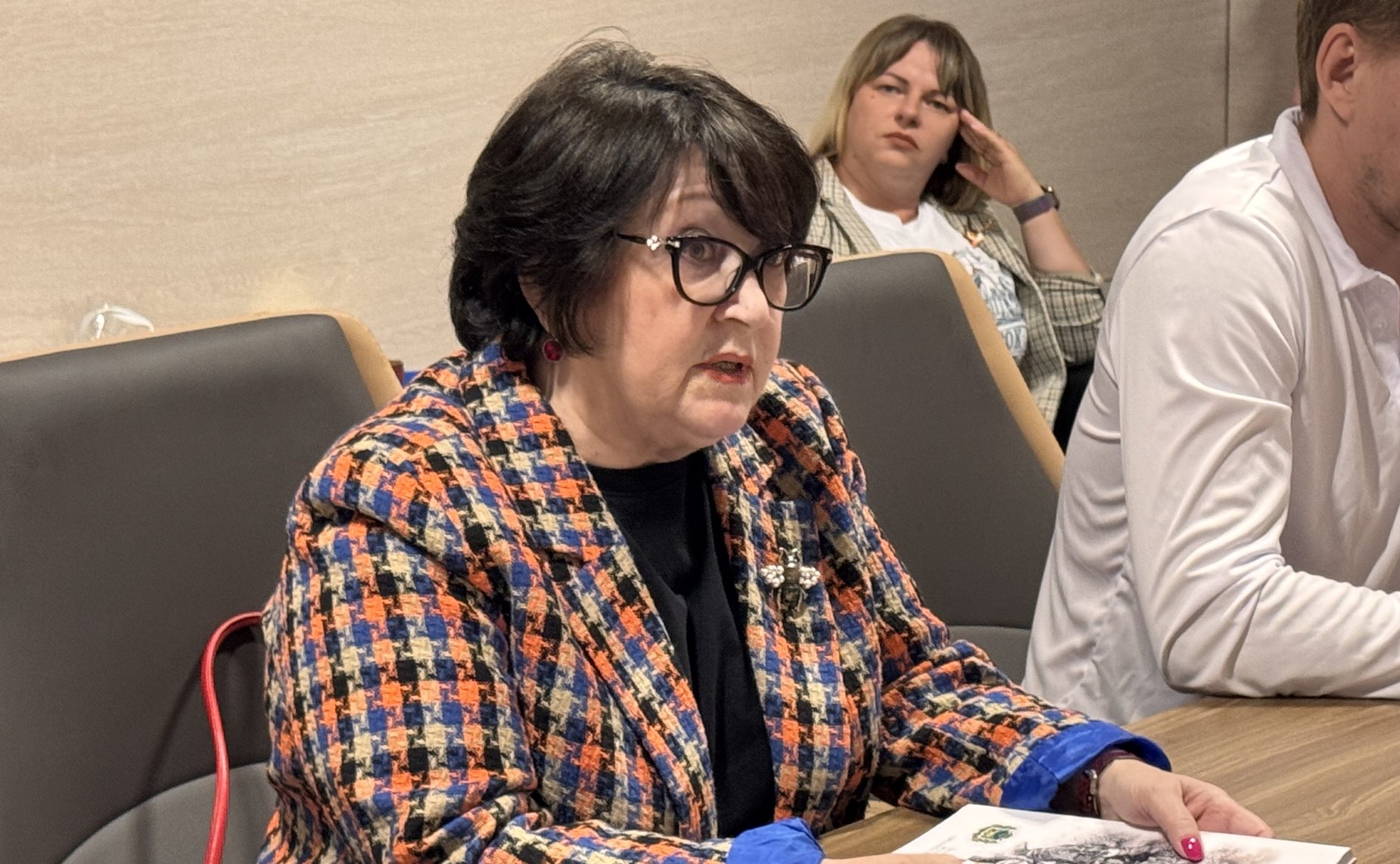 Людмила Талабаева в рамках региональной поездки провела встречу с членами Приморского краевого отделения Всероссийской общественной организации ветеранов «Боевое братство»