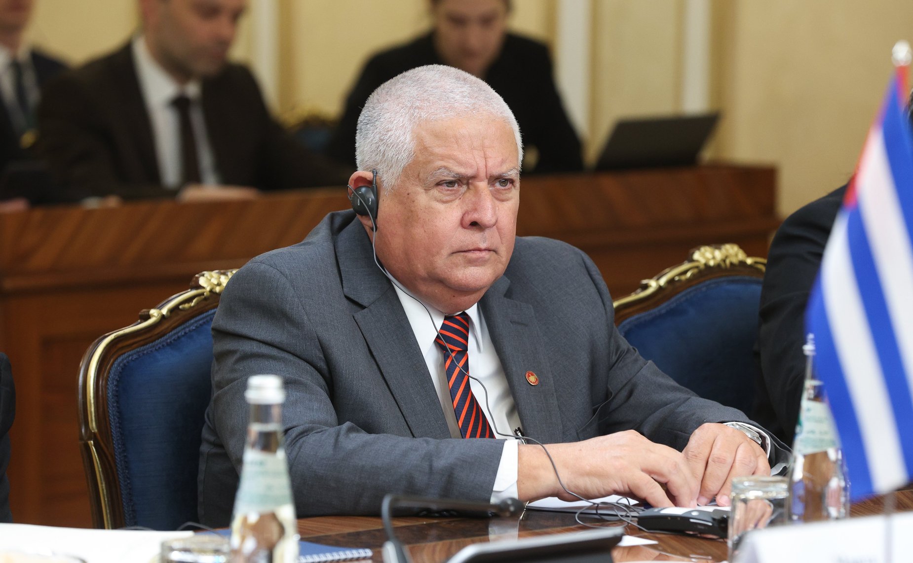 Встреча Председателя Совета Федерации Валентины Матвиенко с Председателем Национальной ассамблеи народной власти и Государственного Совета Республики Куба Эстебаном Ласо Эрнандесом