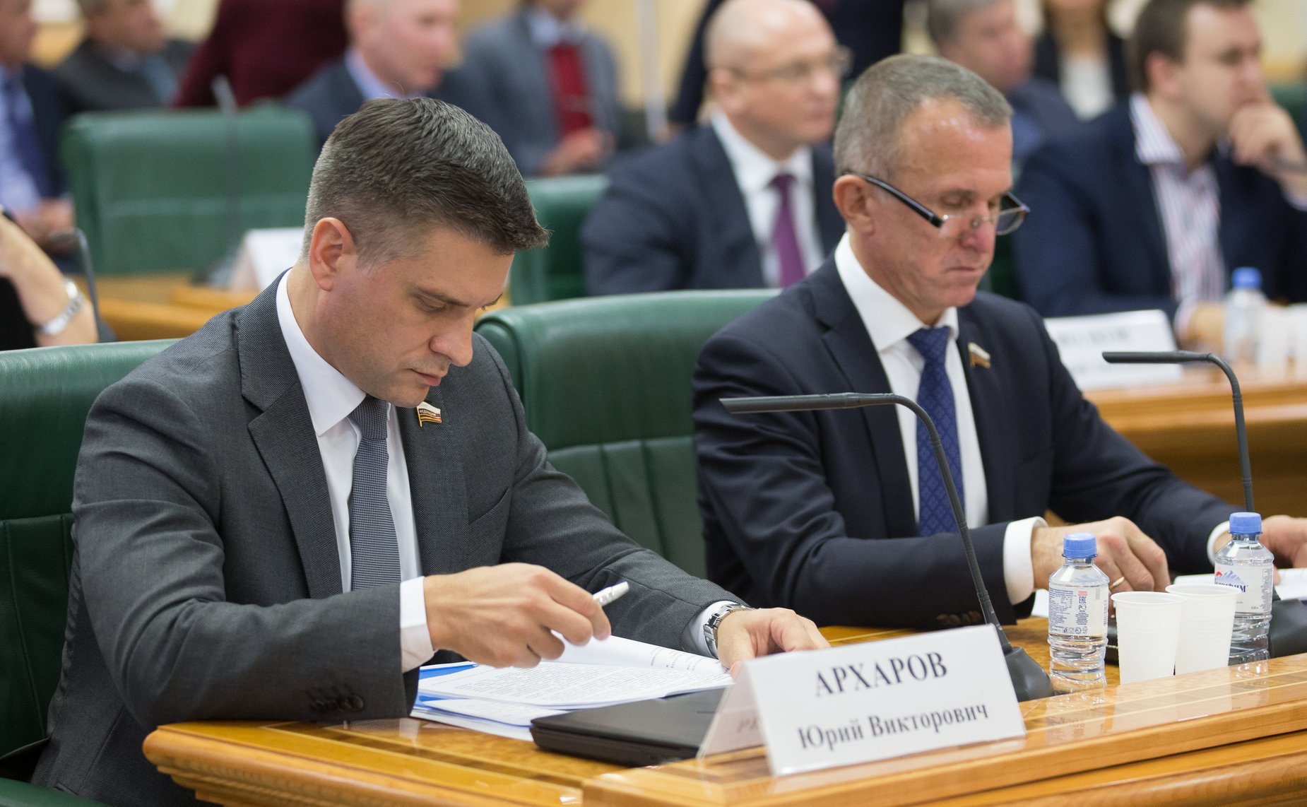 Юрий Архаров и Владимир Кравченко