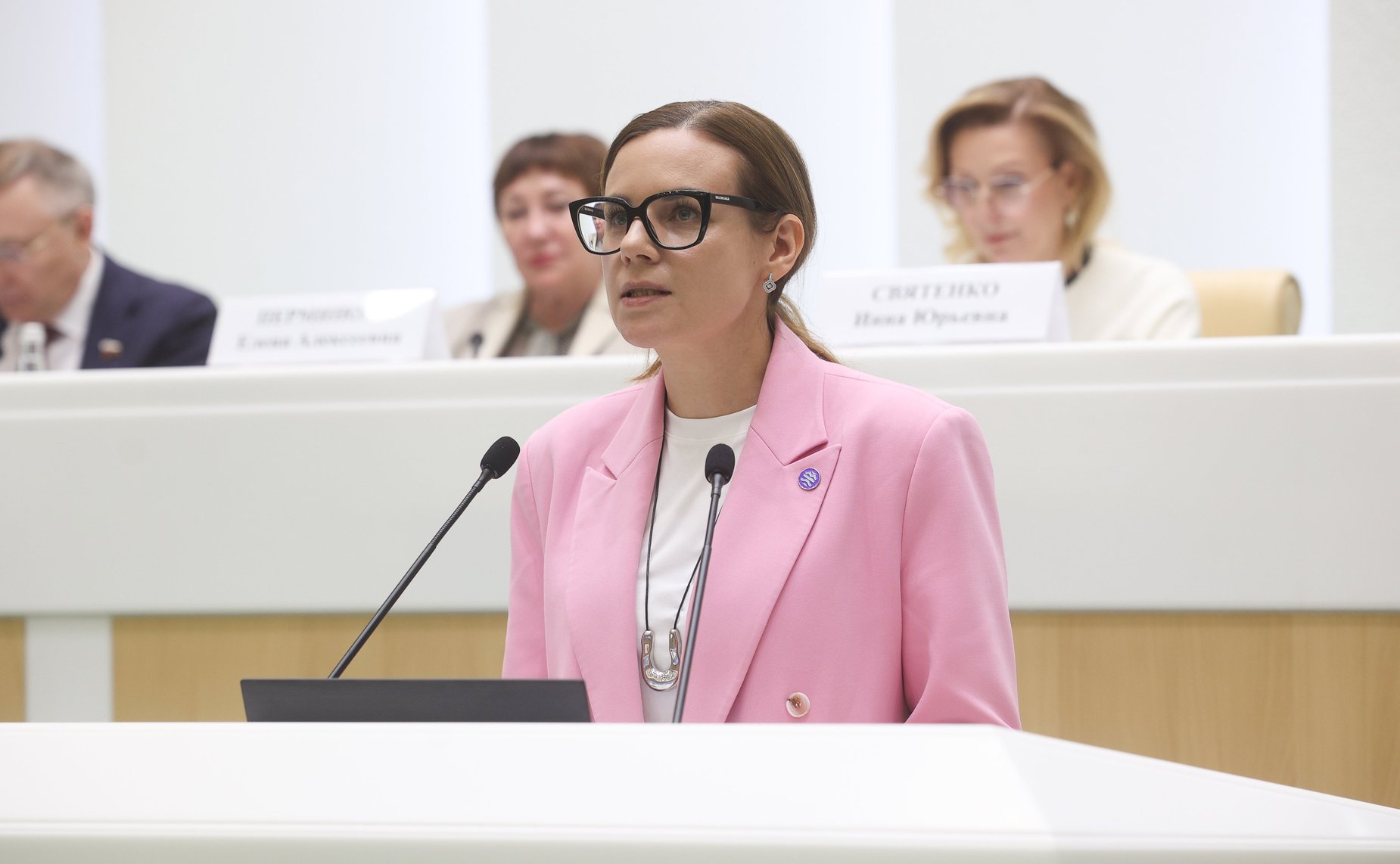 Заседание Палаты молодых законодателей при Совете Федерации