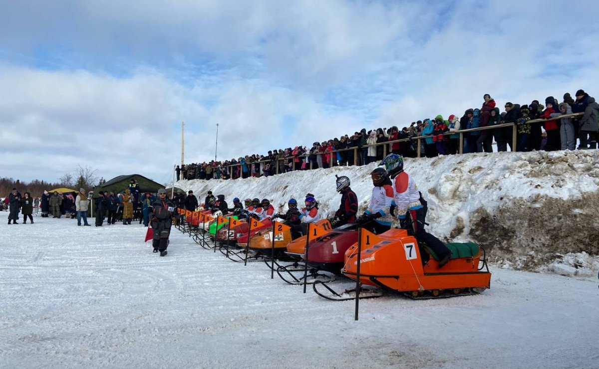 Римма Галушина в ходе поездки в регион приняла участие в традиционном окружном спортивном празднике «Буран- Дей»