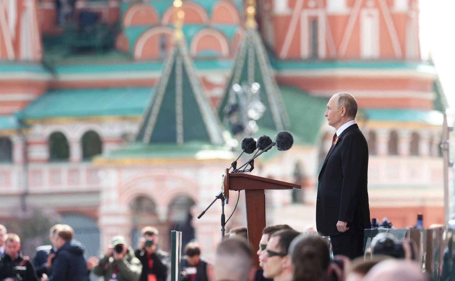 Председатель Совета Федерации Валентина Матвиенко присутствовала на военном параде в ознаменование 80-й годовщины Великой Победы