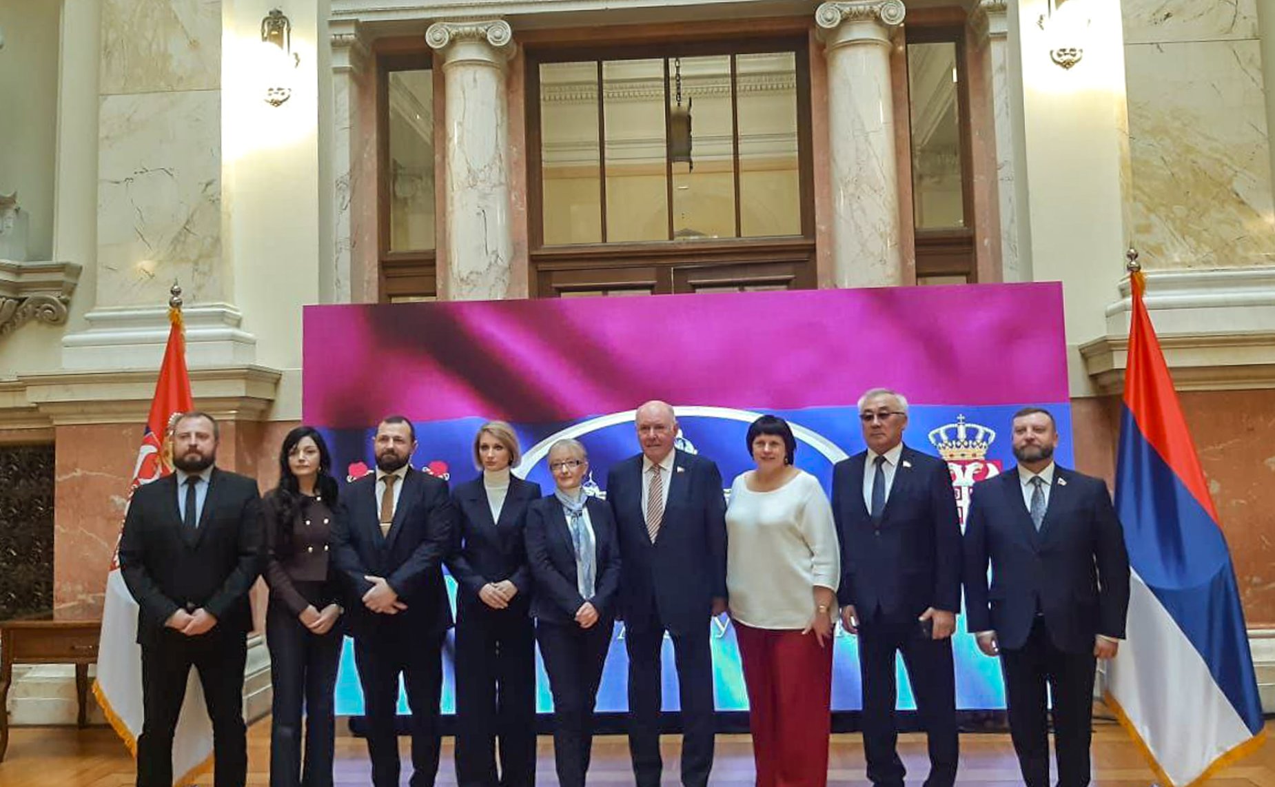 Совместное заседание Комитета по международным делам Совета Федерации и Комитета по международным делам Народной скупщины Республики Сербия