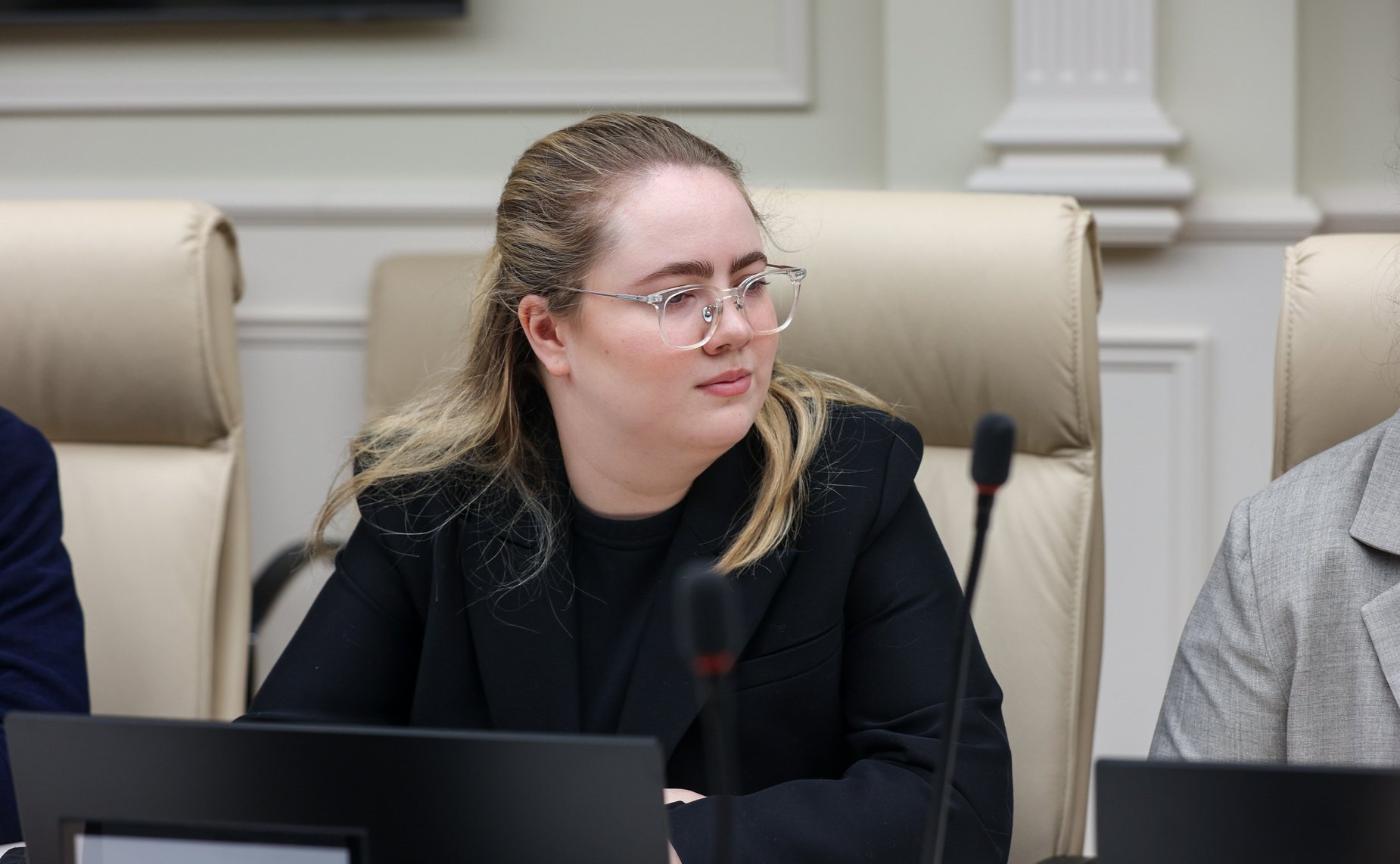 Встреча председателя Комитета Совета Федерации по международным делам Григория Карасина со студентами юридического факультета МГУ им. Ломоносова