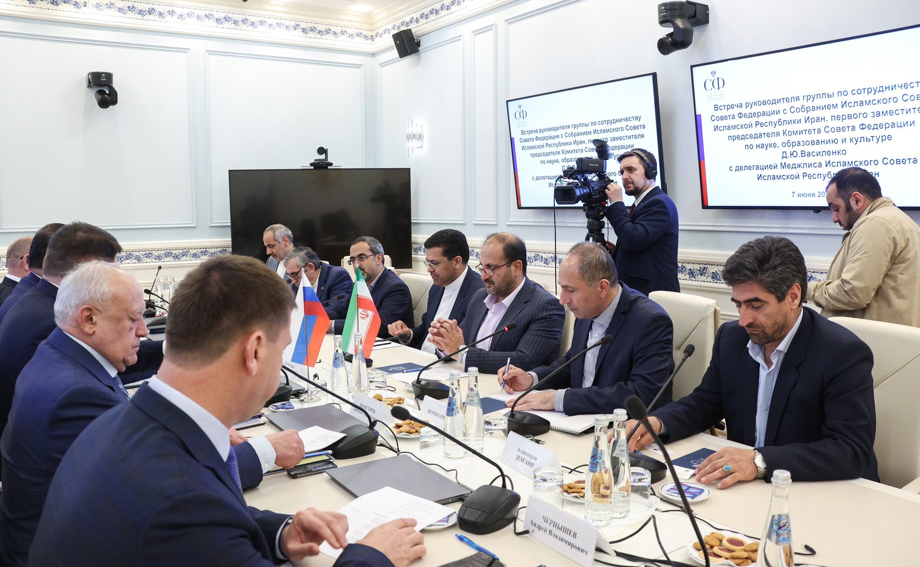 Встреча Дмитрия Василенко с Собранием Исламского Совета Исламской Республики Иран