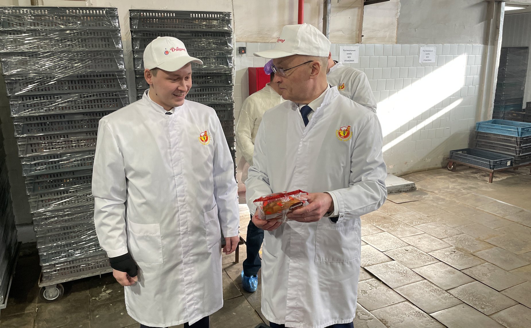 Владимир Киселев посетил Владимирский хлебокомбинат