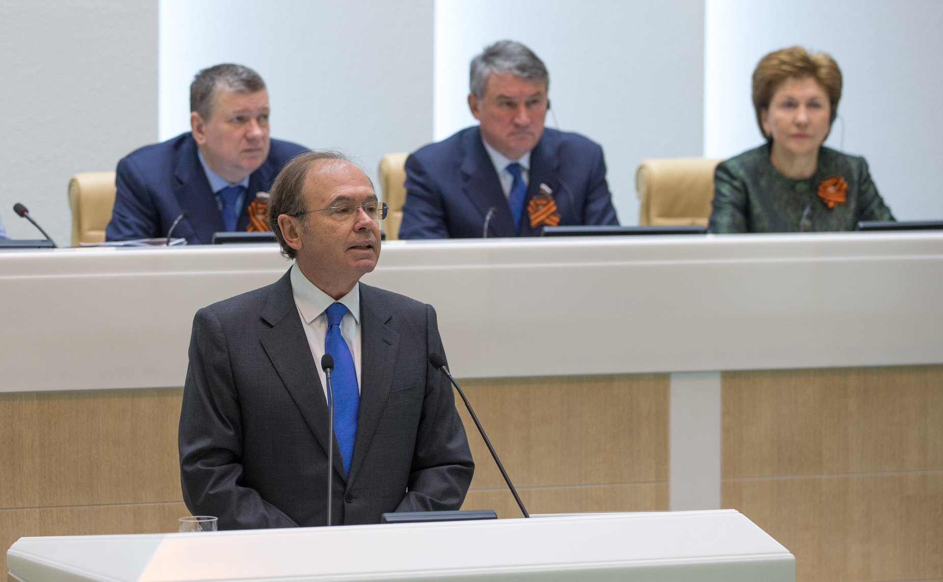 П. Гарсия-Эскудеро в Совете Федерации