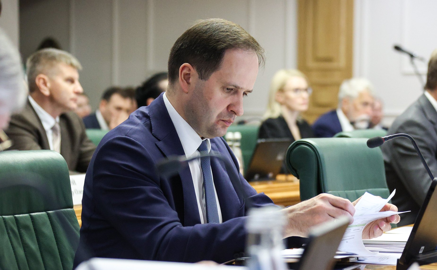 Заседание Организационного комитета по подготовке и проведению празднования 80-летия полного освобождения Ленинграда от фашистской блокады