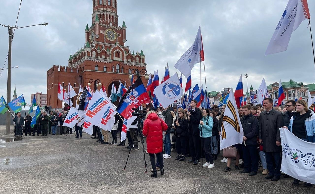 Константин Косачев принял участие в патриотическом мероприятии в Йошкар-Оле