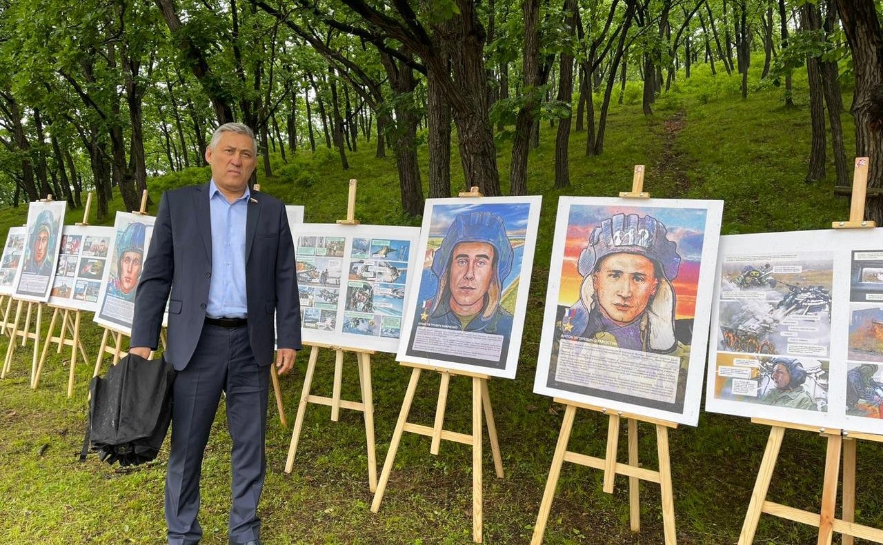 Юрий Валяев принял участие в фестивале «Исторические лагеря», прошедшем в Еврейской автономной области