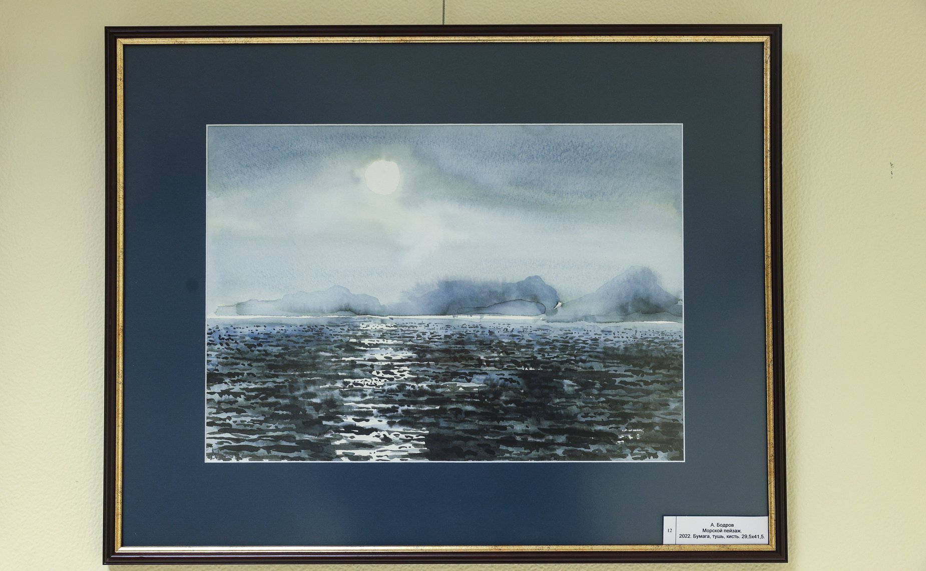 Открытие выставки Андрея Бодрова в Совете Федерации