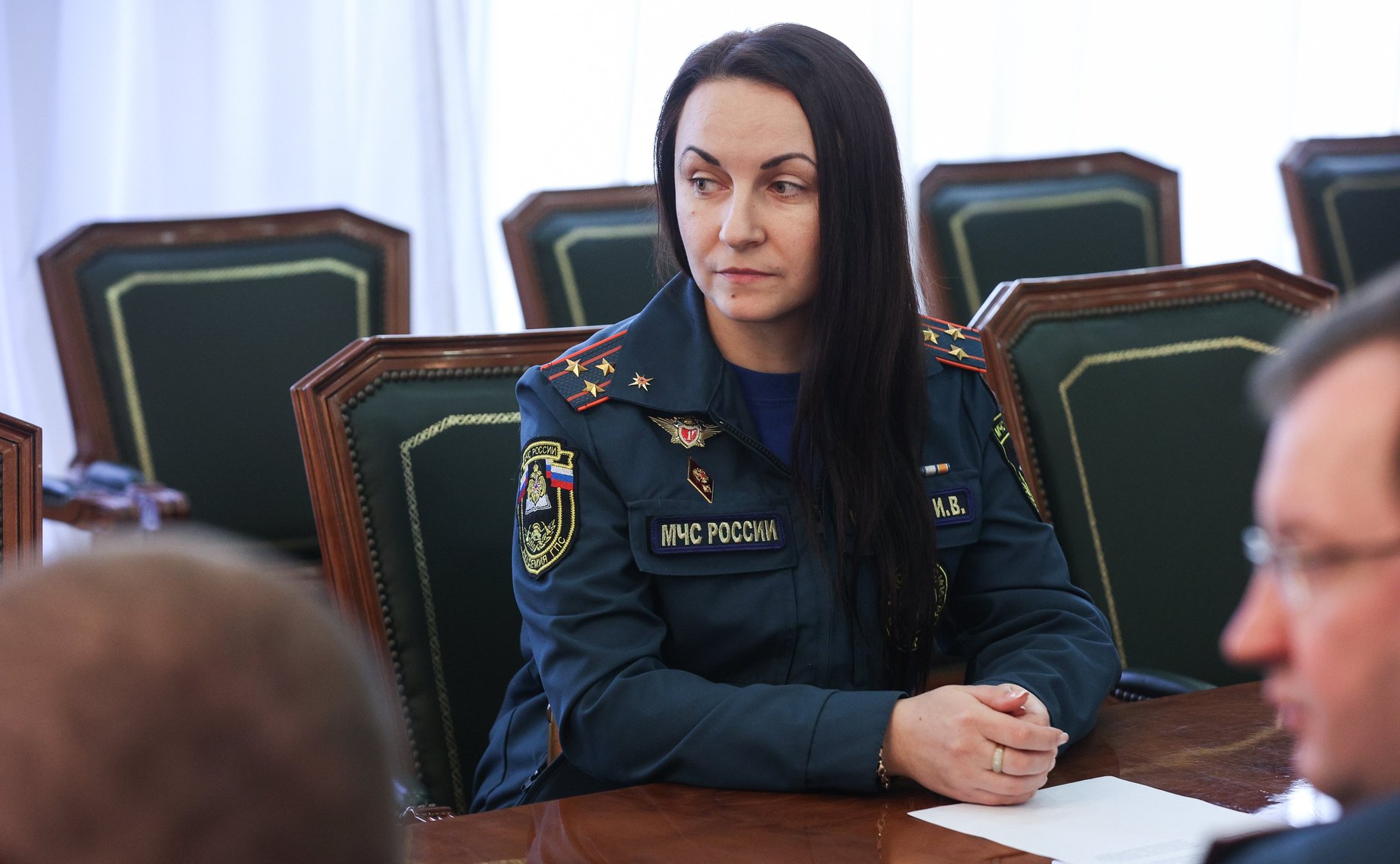 Андрей Климов и Александр Карелин провели рабочую встречу со слушателями Высшей академии управления Академии ГПС МЧС России