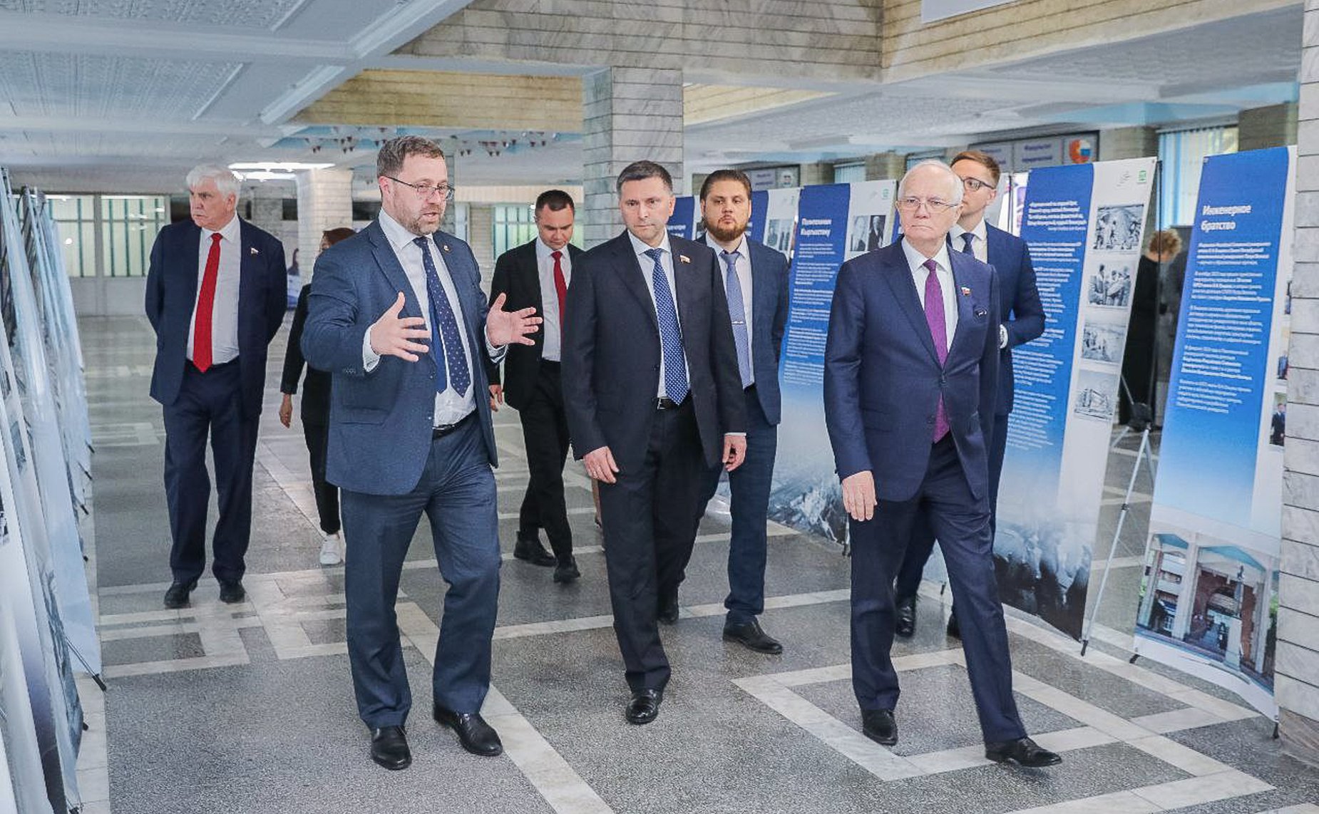 Посещение Кыргызско-Российского Славянского Университета им. Б.Н. Ельцина