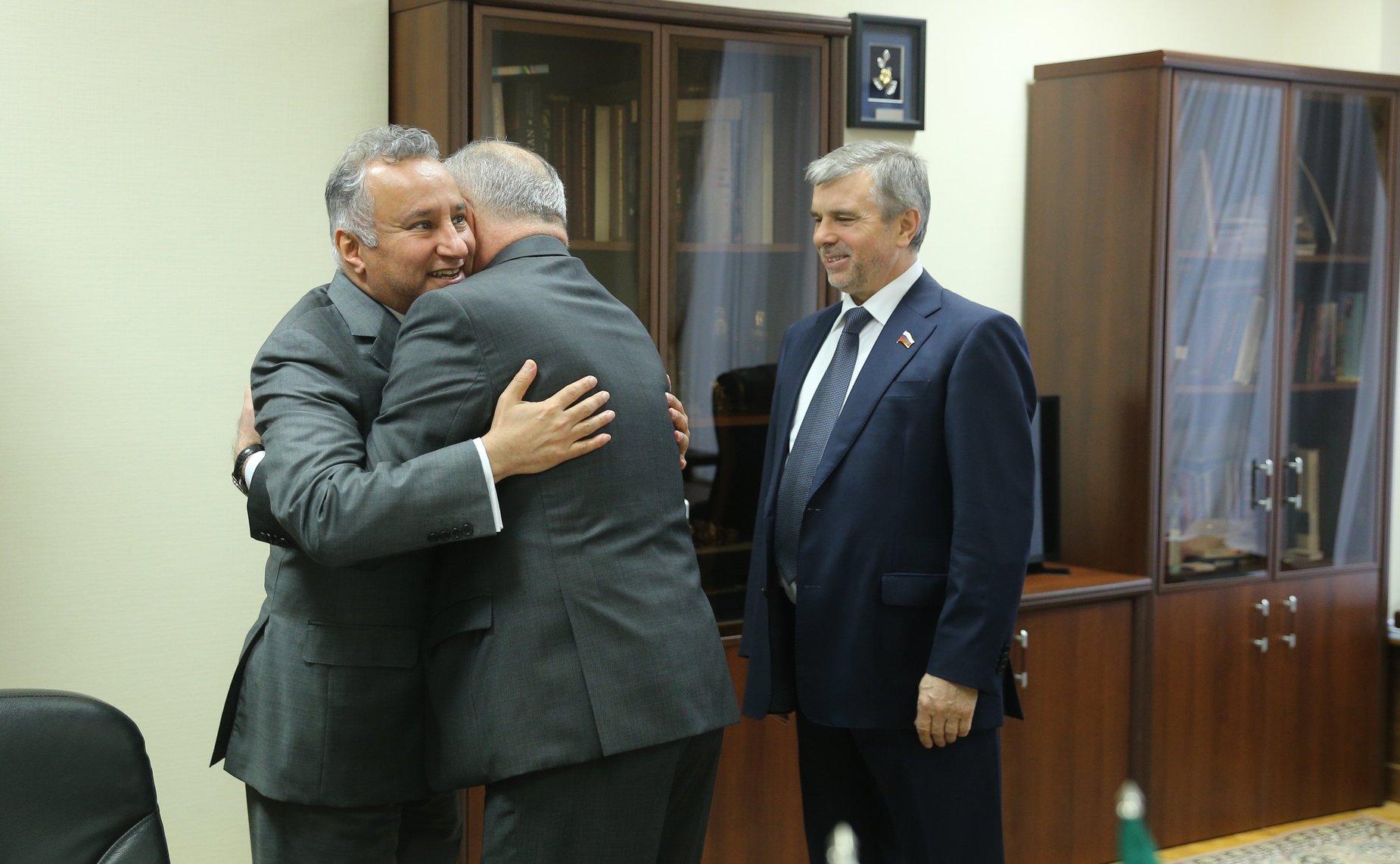 Ильяс Умаханов провел встречу с Чрезвычайным и Полномочным Послом Королевства Саудовская Аравия в Российской Федерации Абдулрахманом Аль-Ахмедом