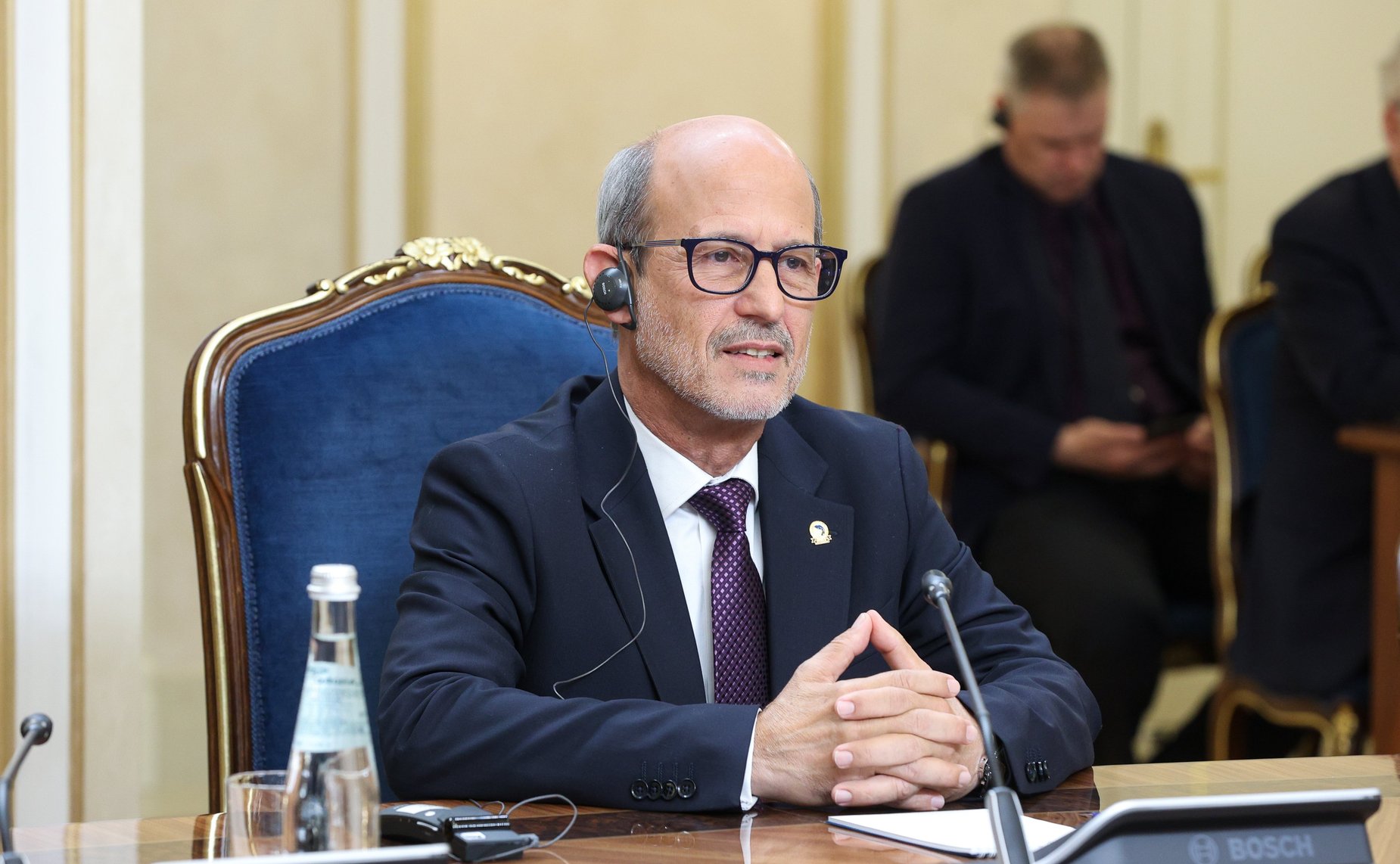 Валентина Матвиенко провела встречу с Председателем Парламента стран Латинской Америки и Карибского бассейна (ПАРЛАТИНО) Роландо Мигелем Гонсалесом Патрисио