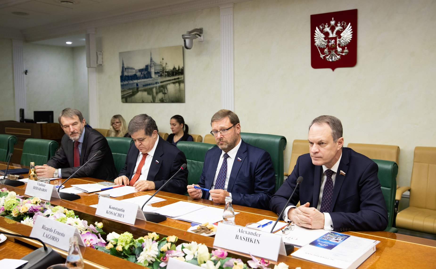 Встреча К. Косачева с Послом Аргентины в РФ