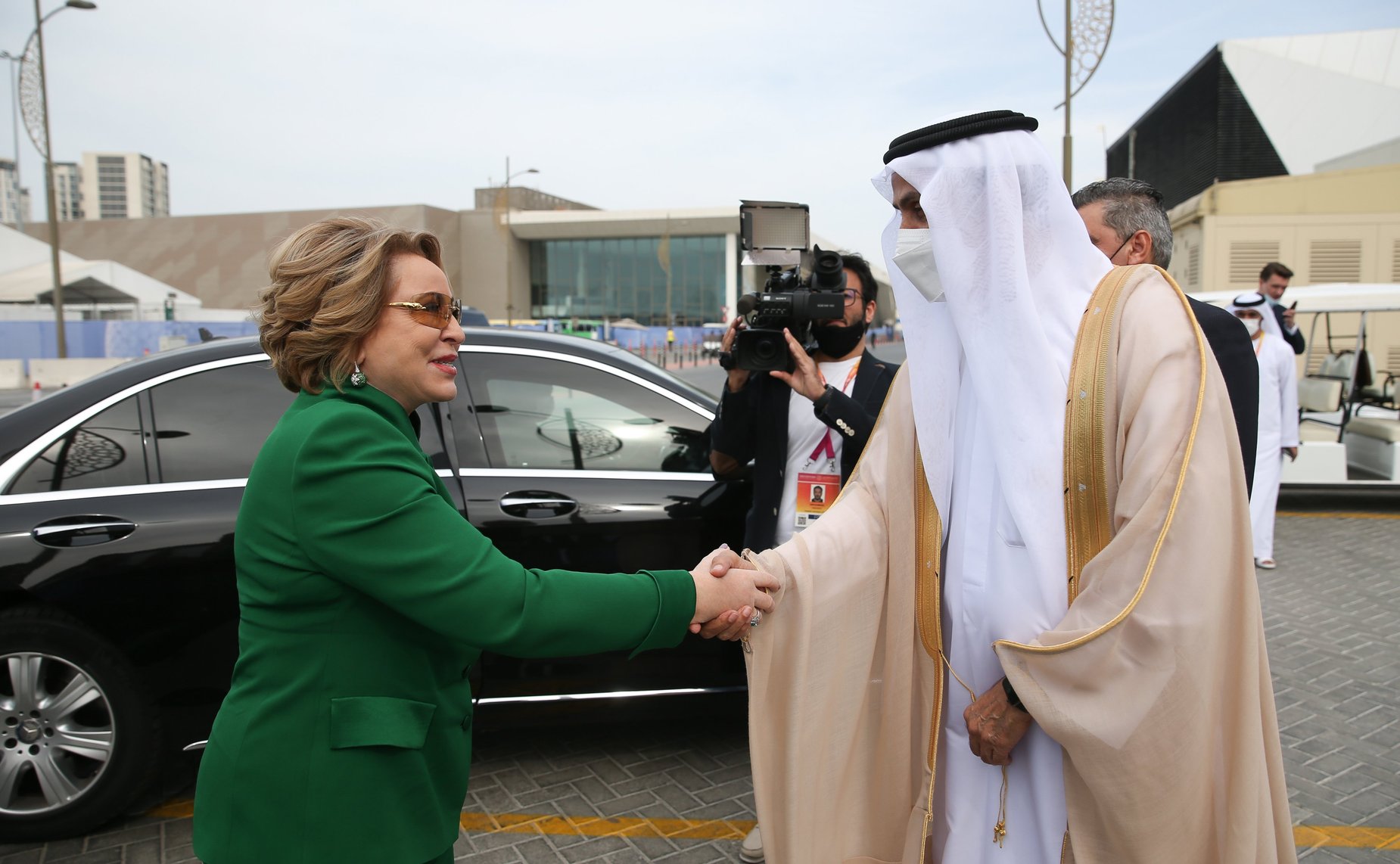 Делегация Совета Федерации во главе с Председателем СФ Валентиной Матвиенко посетила Всемирную выставку «Экспо-2020»