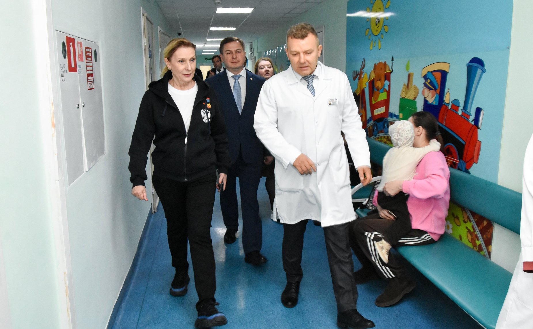 Сенаторы посетили Республиканскую детскую клиническую больницу Минздрава Чувашии