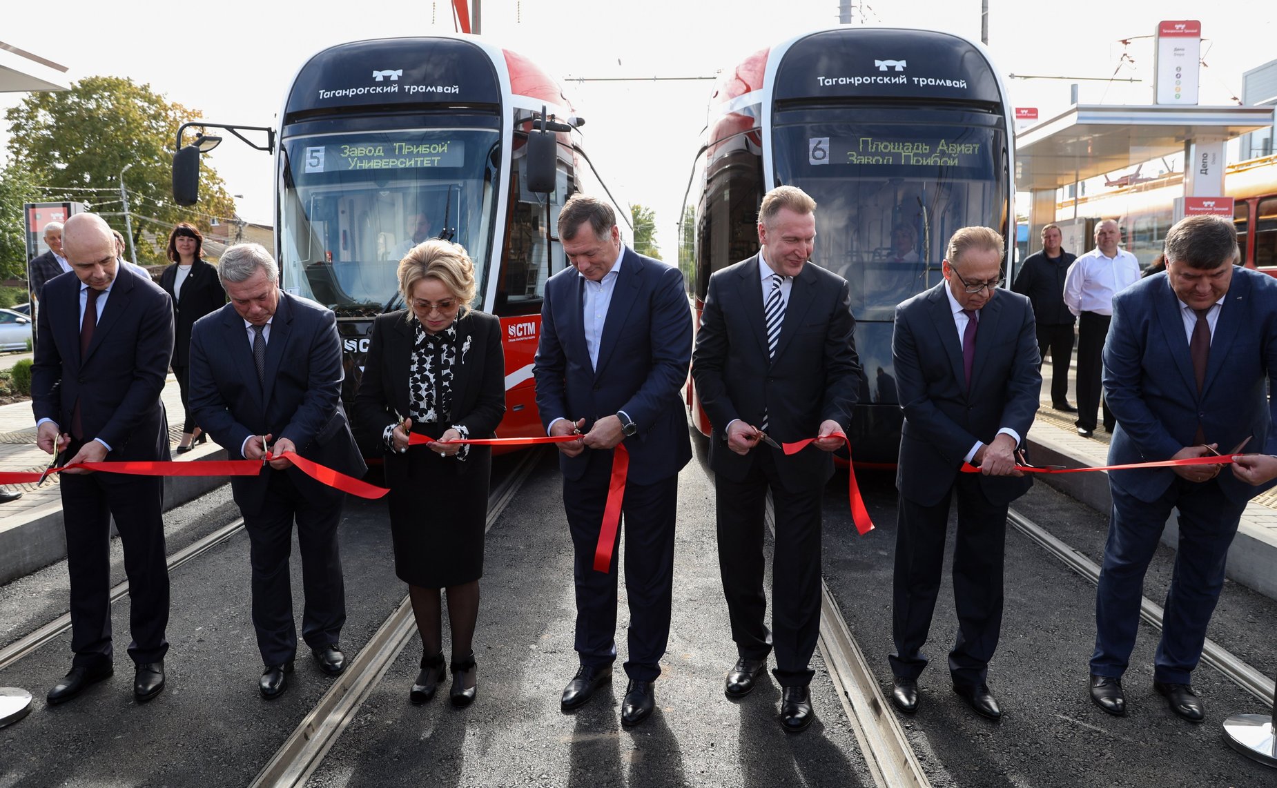 27 сентября 2022 года. Рабочий визит в город Таганрог делегации Совета Федерации во главе с Председателем В.И. Матвиенко