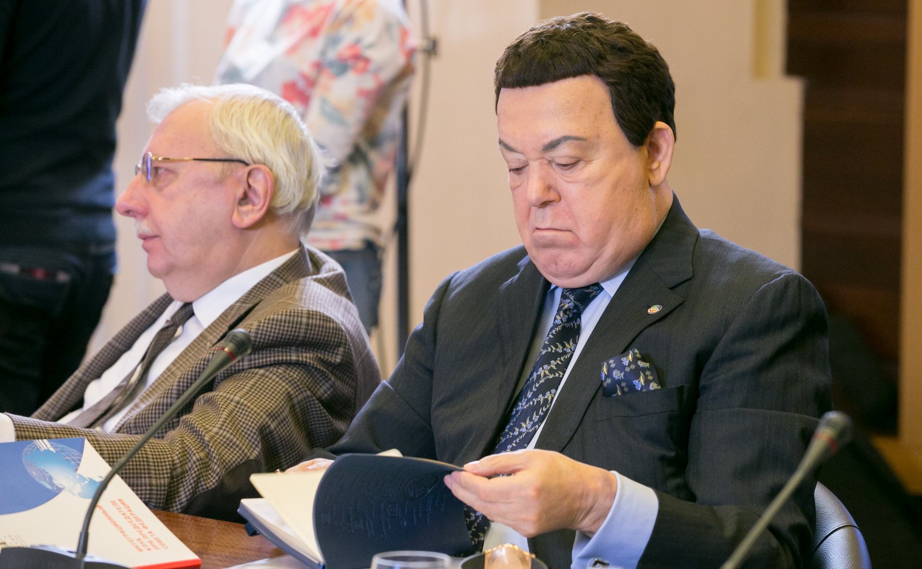 И. Кобзон на заседании Правления Интеграционного клуба при Председателе СФ на тему «Интеграционные процессы в информационном пространстве: поиск ответов на современные вызовы»