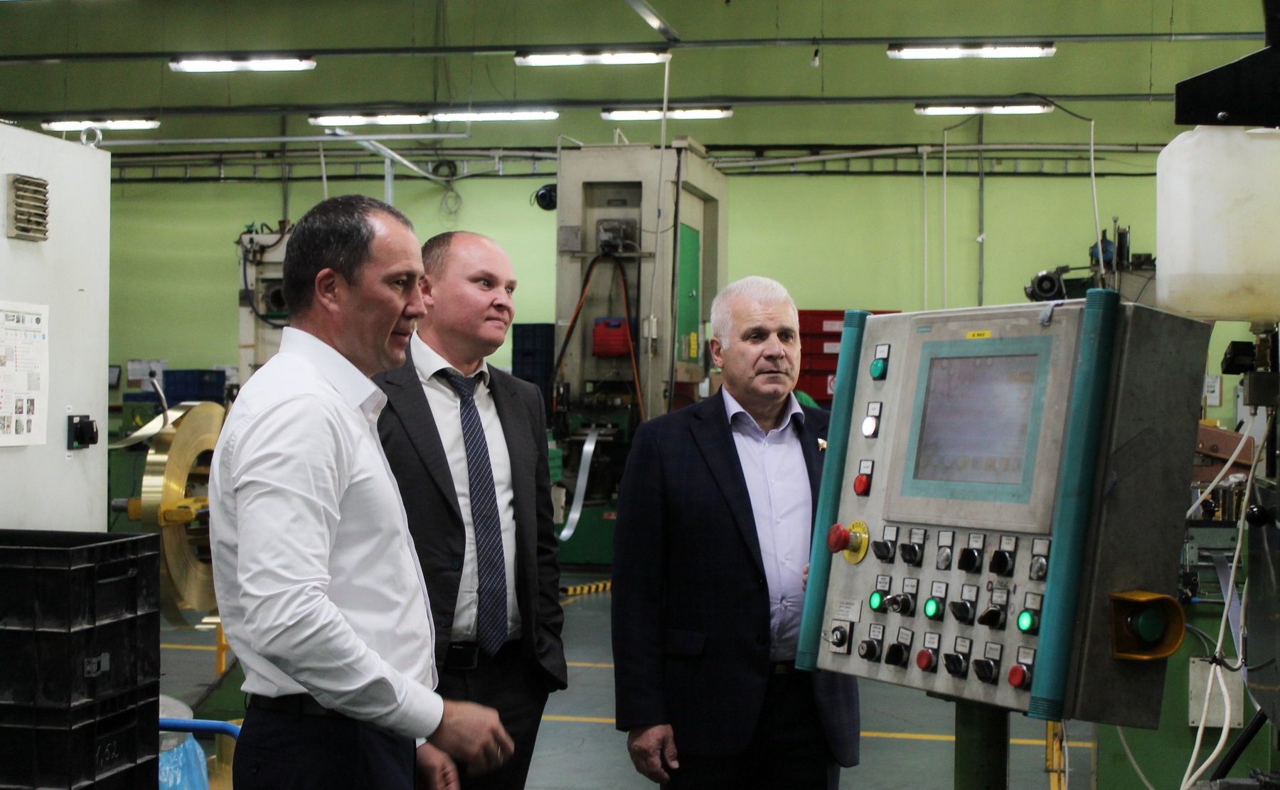 Сергей Мартынов осмотрел завода «Потенциал», расположенного в городе Козьмодемьянске