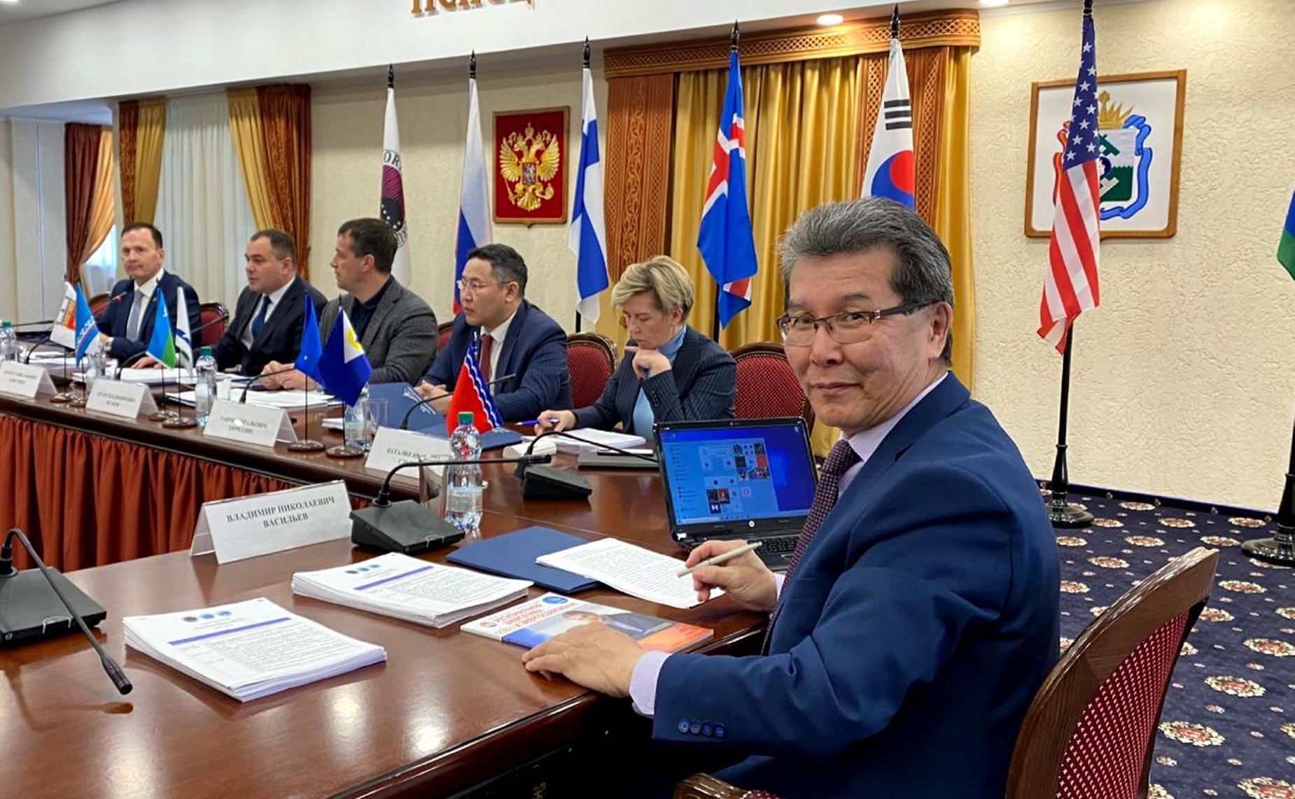 Эдуард Исаков принял участие в XIV генеральной ассамблее Международной организации северных регионов «Северный форум»