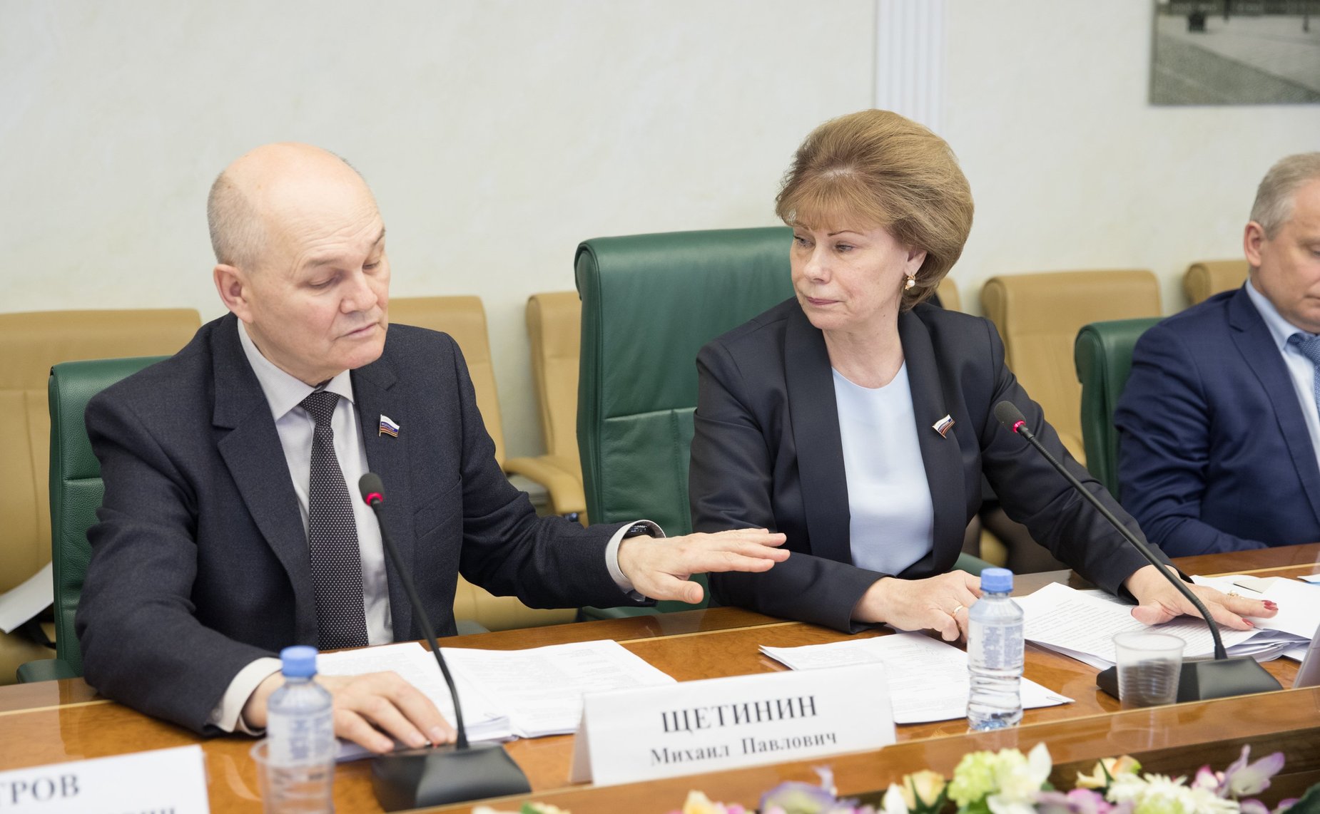 М. Щетинин и Т. Гигель